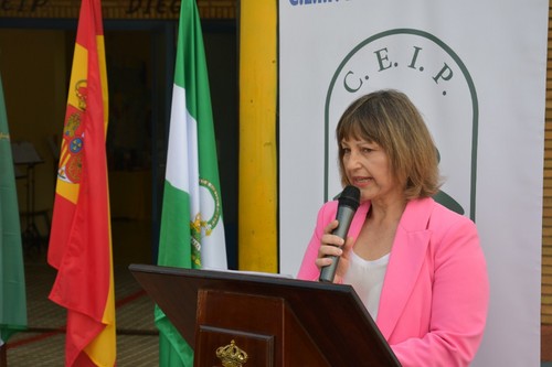 María Rosario Sánchez Vázquez, directora del CEIP Diego Velázquez