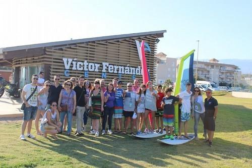 También se disfrutó de una demostración  visita a las instalaciones del Víctor Fernández Center.