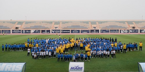 El Poli El Ejido presenta a más de 300 jóvenes que se forman en el fútbol base