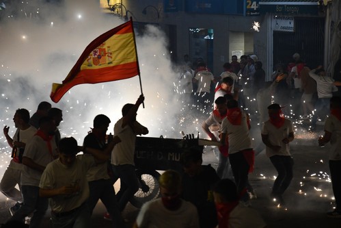 Los toros de fuego encienden Dalías