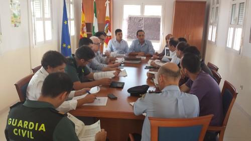 La Junta Local de Seguridad de las Fiestas del Stmo. Cristo de la Luz de Dalías se reúne para diseñar el Plan de Seguridad