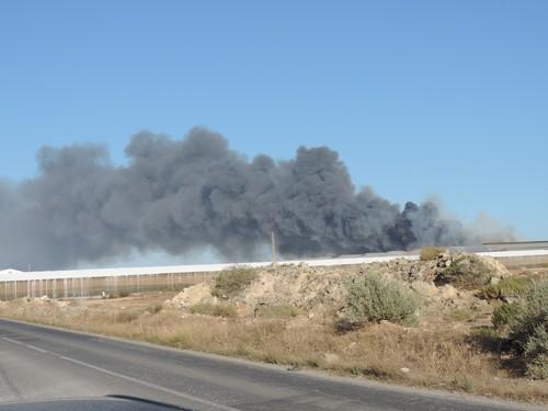 La Junta inicia expediente informativo sobre el incendio en las instalaciones de la empresa Ejido Medio Ambiente