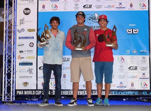 Víctor Fernández continúa líder del mundial de Windsurf tras acabar tercero en Tenerife