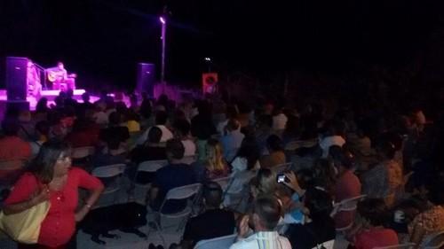 Casi medio millar de espectadores asisten a la nueva actuación del Festival Noches de Luna y Flamenco en Las Hortichuelas