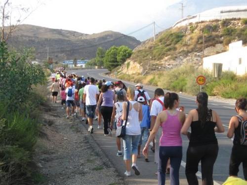 Los primeros peregrinos ya caminan hacia Dalías