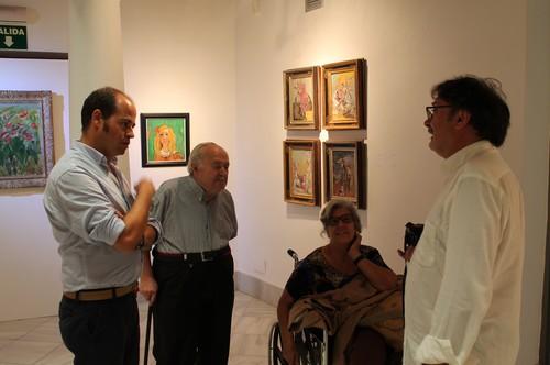 Clausurada en el Museo de Adra la exposición del pintor almeriense Francisco Alcaraz, ‘Alcaraz. El mundo de un pintor (1946-2014)’