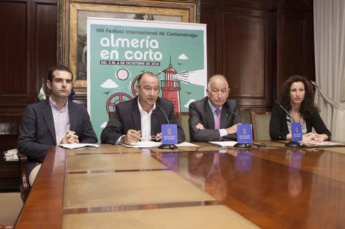 Diputación y Ayuntamiento renuevan su compromiso para la celebración de ‘Almería en Corto’