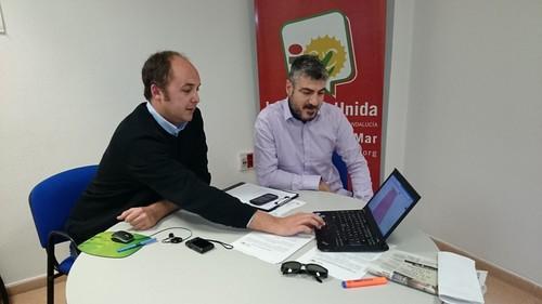 IU de Diputación critica que el PP no aclare 'as dudas de la adjudicación de una obra a Hispano Almería en Berja'