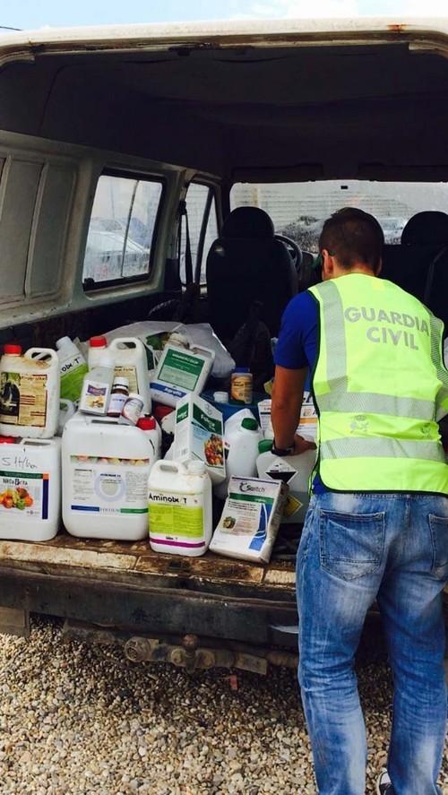 La Guardia Civil detiene a una persona por robo en un almacén agrícola en Níjar