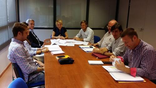 Firmada el acta de replanteo e inicio de obras en la calle Romanilla, calle Arizona y zona del Ambulatorio de Roquetas