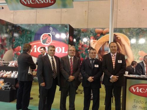 Antonio Bonilla acompañó al sector agrícola de Vícar en Fruit Attraction 2014