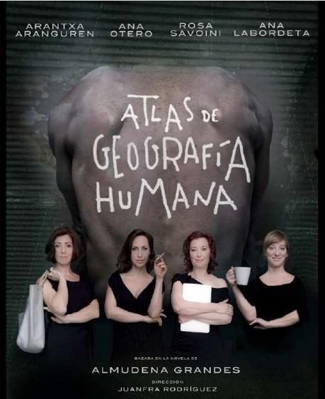 El Teatro Auditorio acoge el próximo sábado la obra teatral ‘Atlas de Geografía Humana’