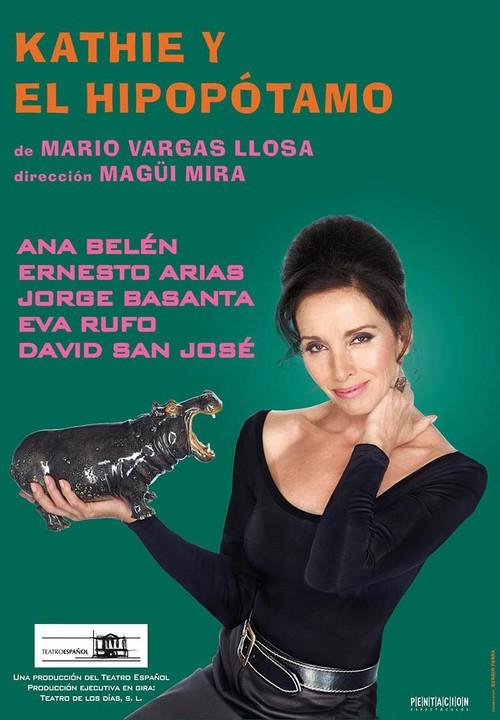 Ana Belén y Ernesto Arias, en El Ejido con la obra ‘Kathie y el hipopótamo’