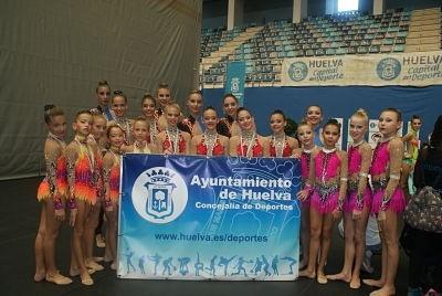El Club de Gimnasia Rítmica ejidense consigue dos nuevos podios en Huelva