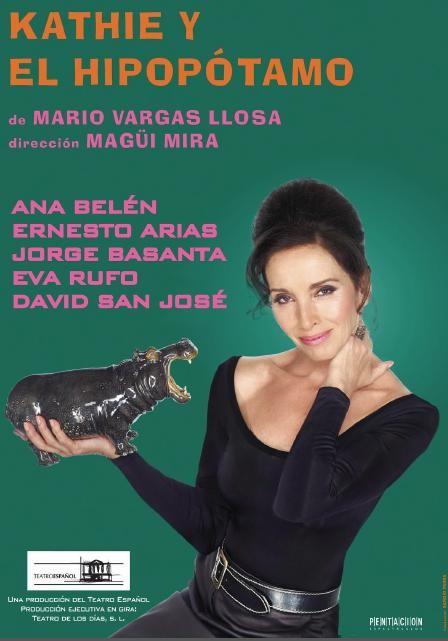 Ana Belén sube al escenario del Teatro Auditorio para dar vida a  la protagonista de ‘Kathie y el hipopótamo’