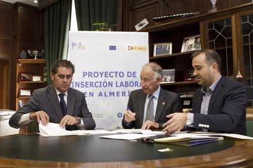 10 desempleados de Berja realizan prácticas en una empresa gracias al Plan de Inserción Laboral que gestiona Diputación