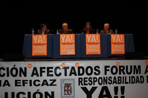 Más de 500 afectados por la estafa de Afinsa y Forum Filatélico participaron en una jornada en el Teatro Auditorio de El Ejido