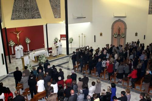 La parroquia de Santa María del Águila celebra su XXV aniversario