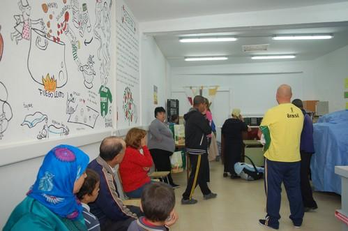 La Asociación Pro Comedor Social ejidense atiende a casi cien familias