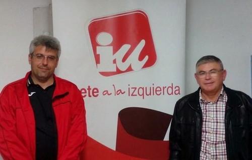 David Cabrera y José Antonio Barrera, candidatos a las primarias de IU Vícar