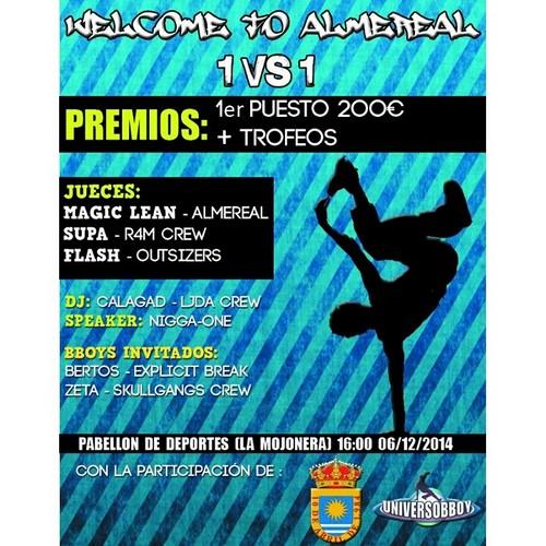 La Mojonera acoge este sábado una competición de break dance