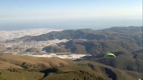 Dalías se convierte estos días en el epicentro del parapente provincial