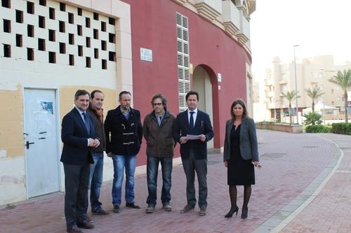 Arrancan las obras de la nueva Oficina Municipal de Turismo en Almerimar