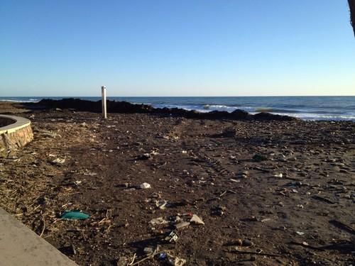 La AEMET decreta aviso amarillo por viento y naranja por oleaje en el Poniente almeriense