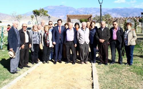 José Nache, presidente de la Asociación de Mayores de Tarambana