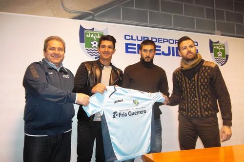 El CD El Ejido presenta a Álex Bautista y Miguel 'Moro'