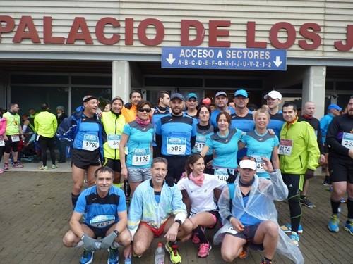 Más de 40 atletas del Murgivede participaron en la Media Maratón de Almería