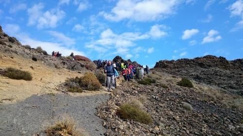 Más de 100 personas participan en la ruta de senderismo por Cabo de Gata-Níjar