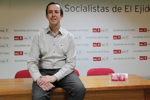 El ejidense José María Martín Fernández, número cinco en la lista al Parlamento de Andalucía por Almería