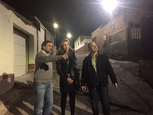 Obras Públicas renueva el sistema de alumbrado público del barrio Canalillo, en Balerma, con la sustitución de 29 puntos de luz