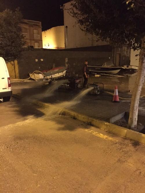 Comunicado del Ayuntamiento de El Ejido sobre el protocolo de emergencia activado por la fuerte lluvia