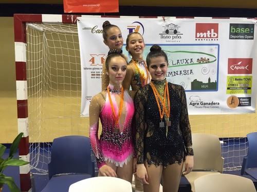 Club Gimnasia Rítmica de El Ejido suma 10 podium en el fin de semana