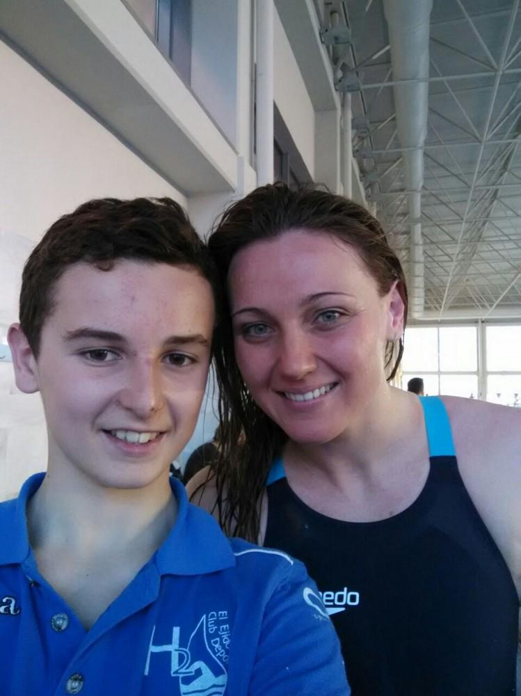 Manuel Martos, Mejor Marca Andaluza de 15 años en 200 espalda en el Campeonato nacional