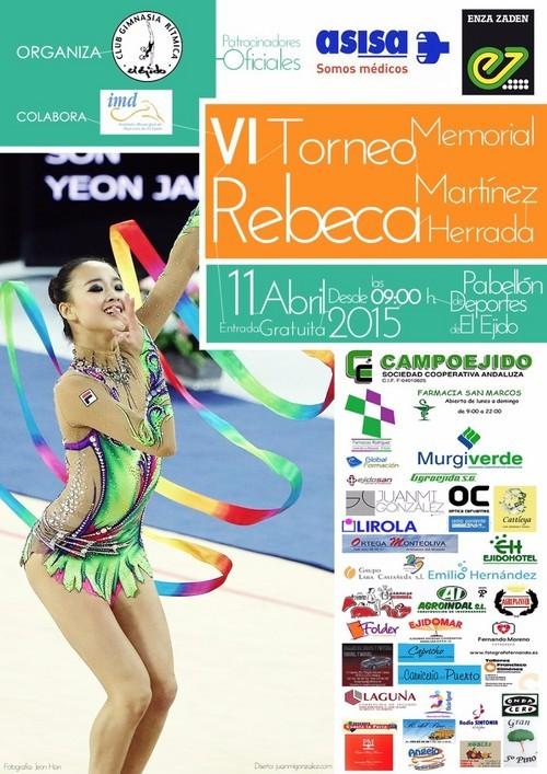 El próximo sábado, El Ejido acoge el VI Torneo Nacional Rítmica, Memorial Rebeca Martínez