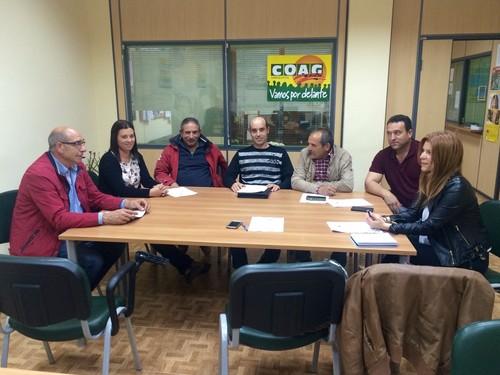 UPyD El Ejido y COAG mantienen un encuentro para abordar las necesidades principales del sector agrícola