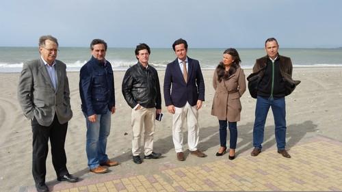 Arrancan los trabajos de Costas en la playa de Levante para solucionar los problemas de regresión de ese tramo del litoral