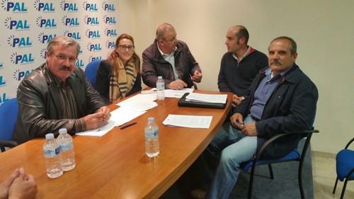 El PAL se reúne con el Comité de COAG El Ejido-Dalías para abordar asuntos agrícolas y ganaderos prioritarios