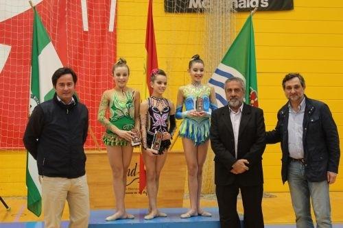 El Club Gimnasia Rítmica de El Ejido rozó los 40 podiums en el Memorial Rebeca Martínez