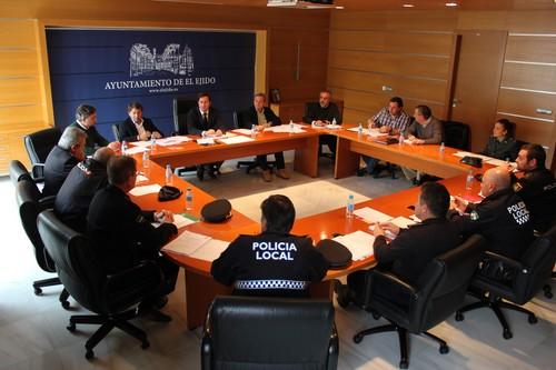 Junta Local de Seguridad para coordinar todas las actuaciones que garanticen el buen desarrollo de las fiestas de San Marcos