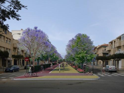 El arbolado del Paseo de Las Lomas se replantará en el recinto ferial, embelleciendo así también este espacio público