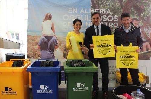 El Consorcio del Poniente Almeriense y Ecoembes llevan la campaña de concienciación “Orgullosos de reciclar” a la región