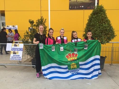 El Club Gimnasia Rítmica consigue varios podios en las diferentes competiciones de este fin de semana