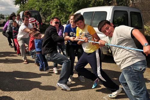 La barriada abderitana de El Trebolar celebra durante el sábado y el domingo sus fiestas patronales en honor a Santa Lucía