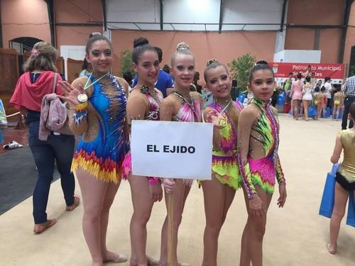 Las gimnastas ejidenses se ponen a punto para el Andaluz del próximo fin de semana