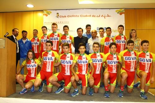 El Hotel Victoria acogió la presentación del Club Ciclista Ciudad de El Ejido