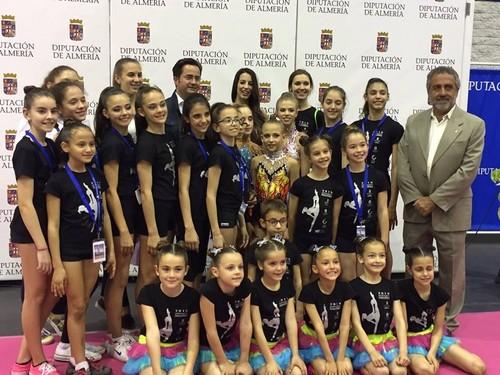 Las gimnastas ejidenses logran varios podios en el Campeonato de Andalucía Individual Base